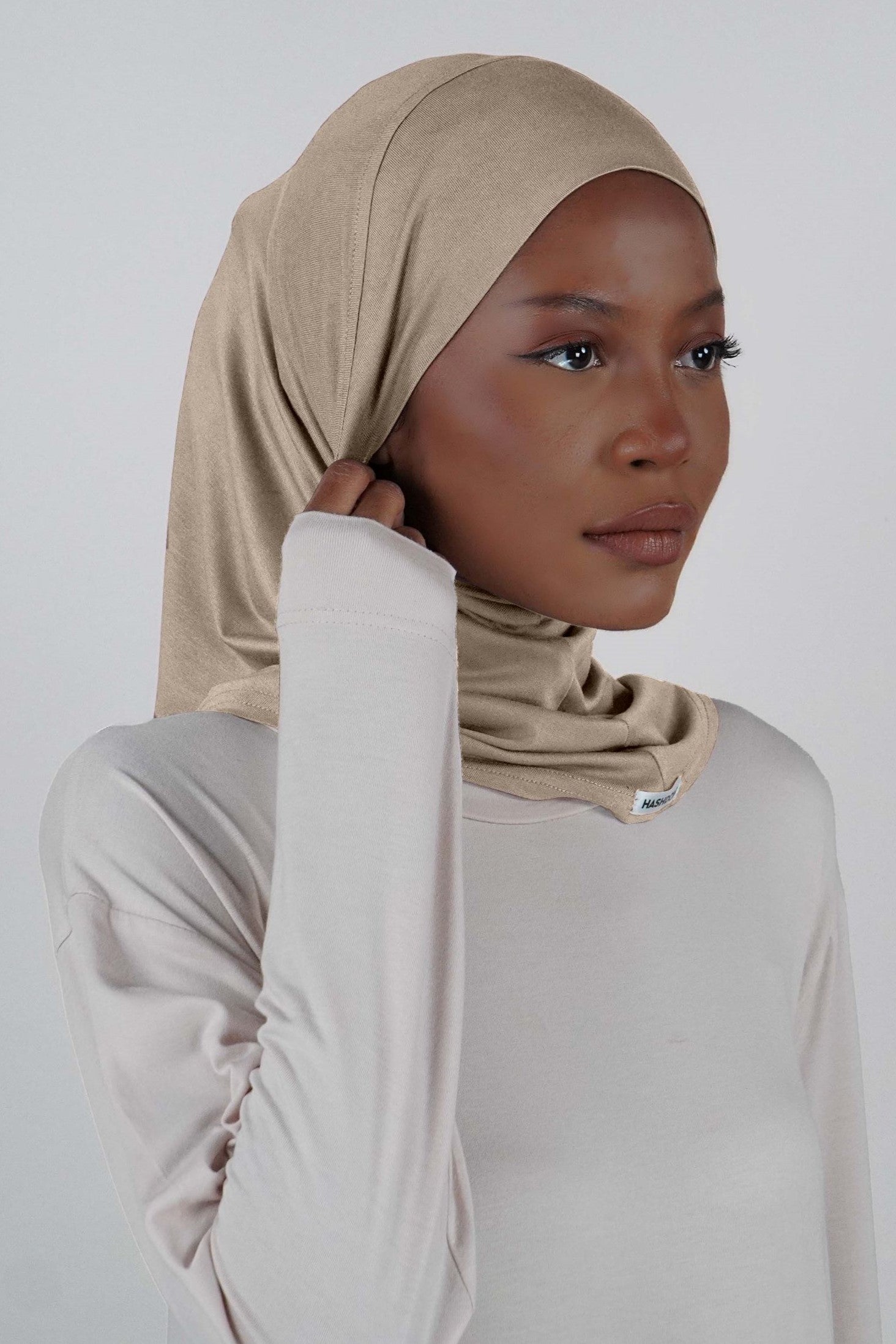 Aquatexx Full Cover Inner Hijab - Vanilla