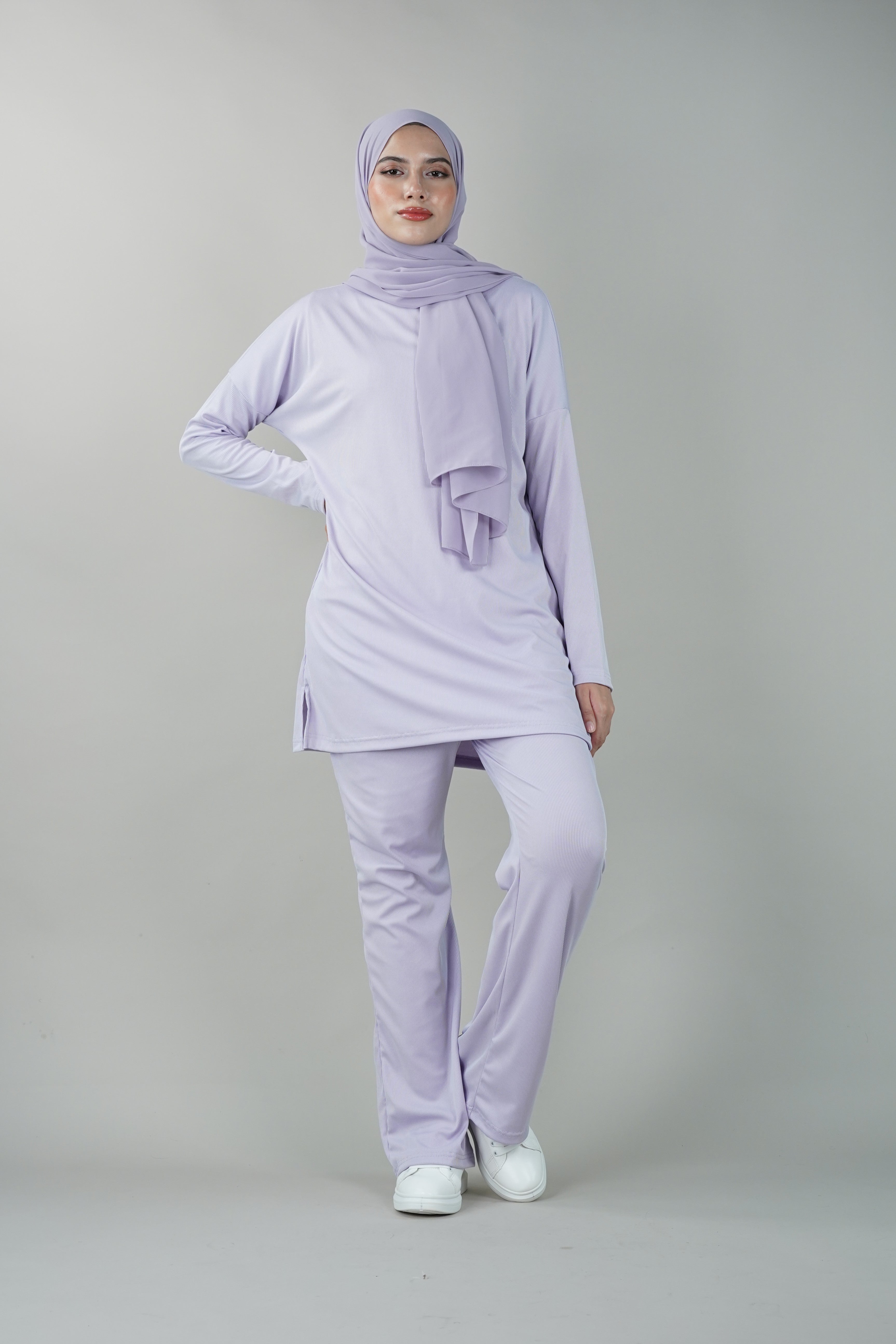 Non-Iron Super Airy Daily Wear Lilac